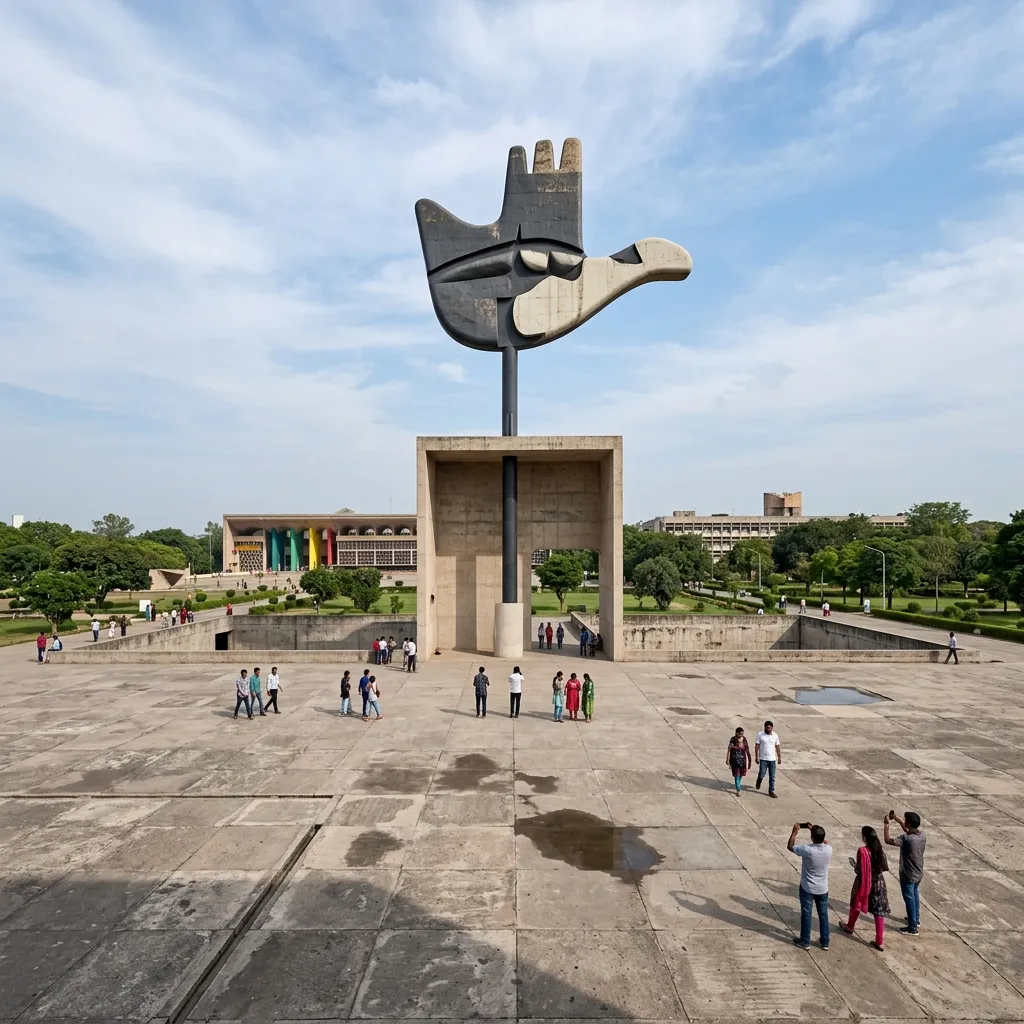 CHANDIGARH branch monument